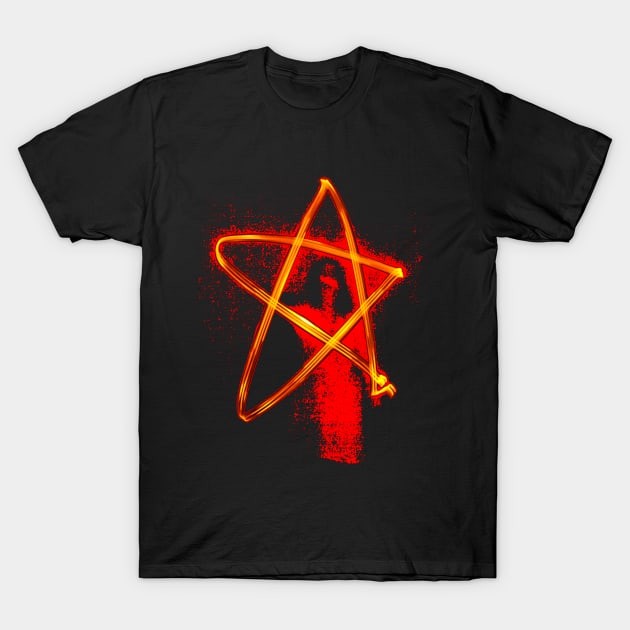 Pentagram T-Shirt by KhanasWeb